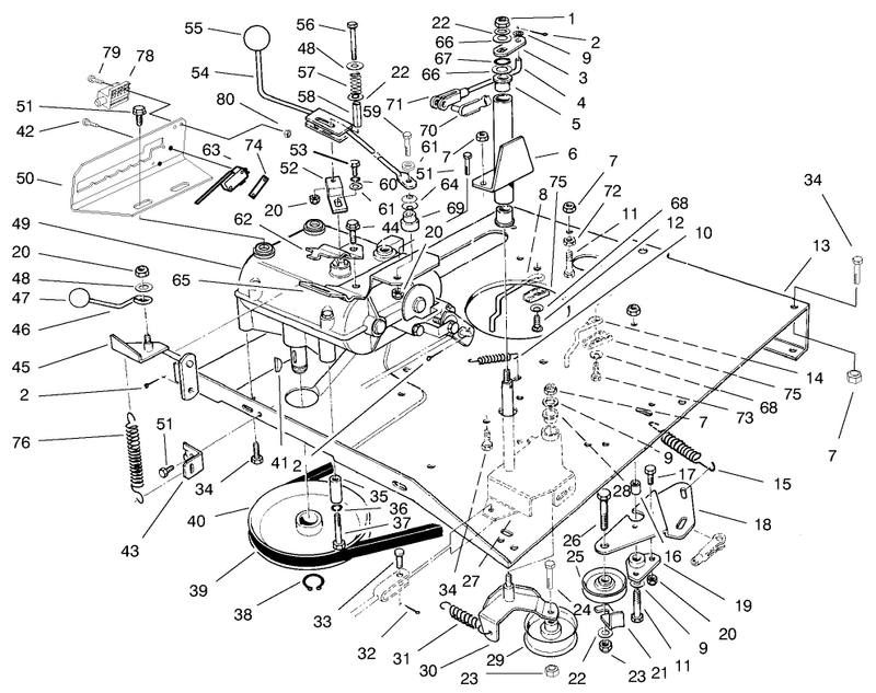 Transmission and Linkage Assembly