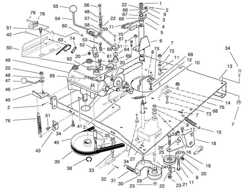 Transmission and Linkage Assembly