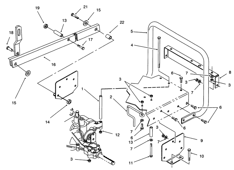 Stand Bar Assembly