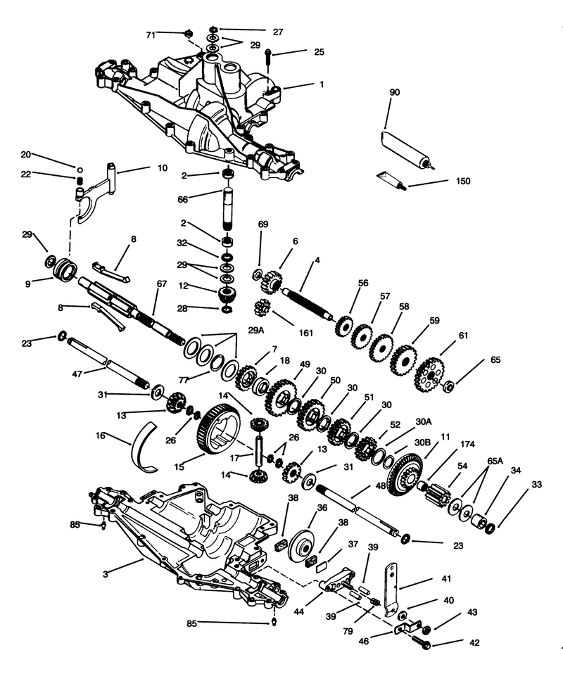 Peerless Transaxle Model No 915 019