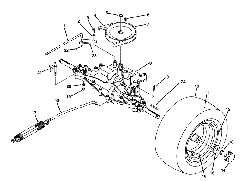 Rear Axle Assembly