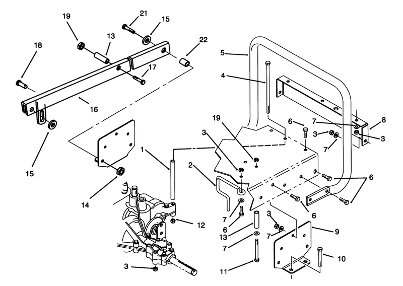 Stand Bar Assembly