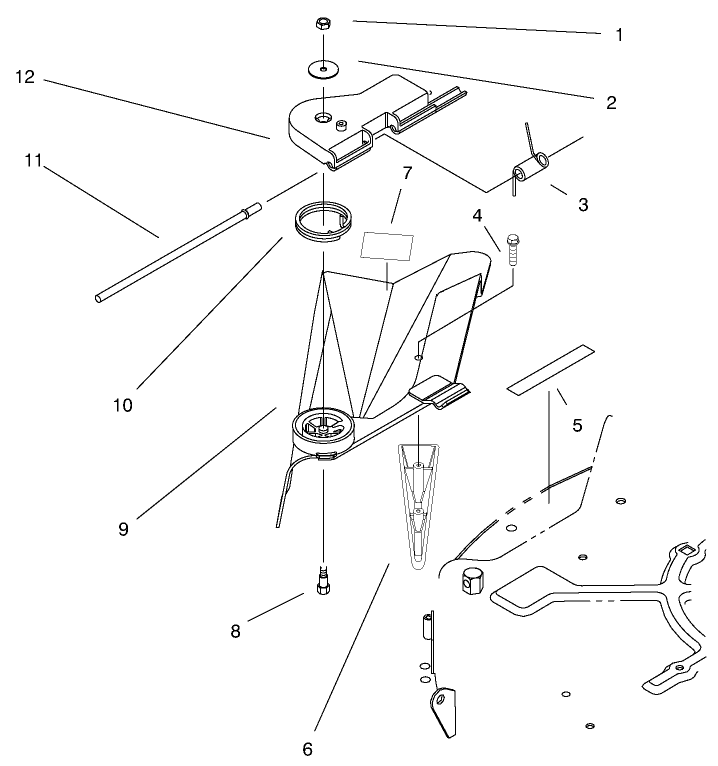 Deflector Assembly Recycler