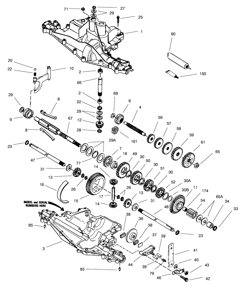 Peerless Transaxle Model No 915 019