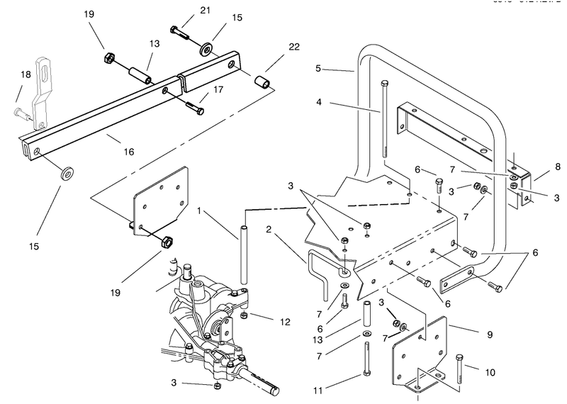 Stand Bar Assembly