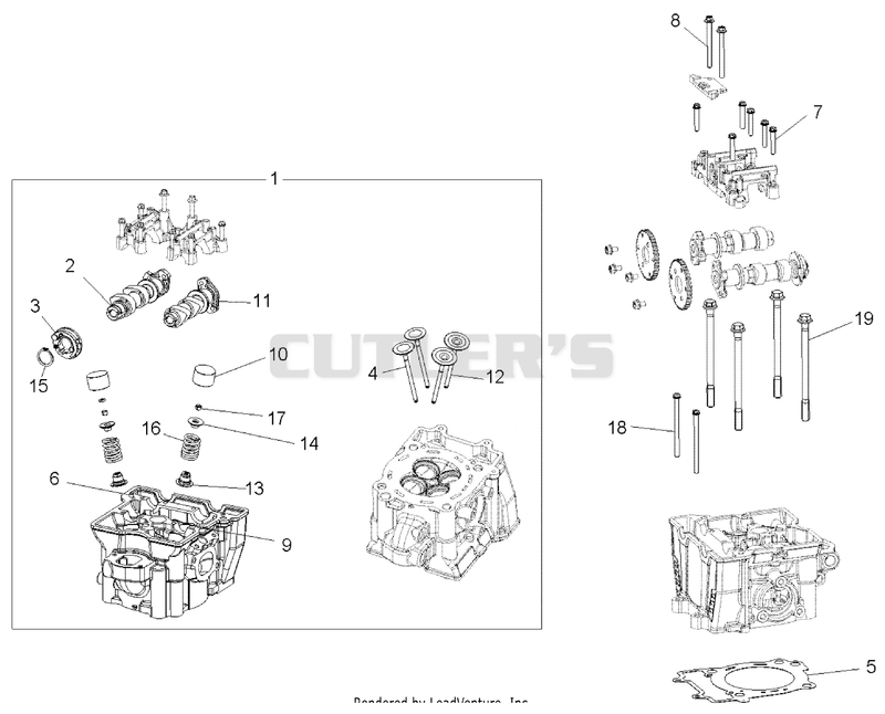 Cylinder Head, Cams And Valves