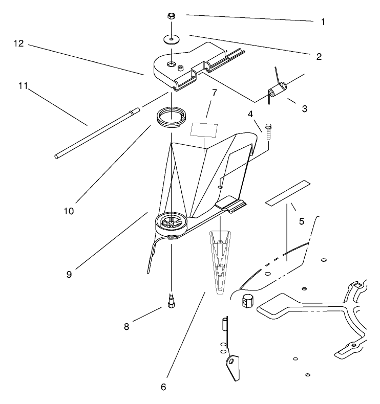 Deflector Assembly Recycler
