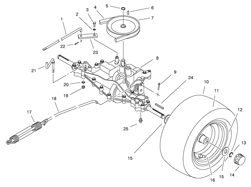 Rear Axle Assembly