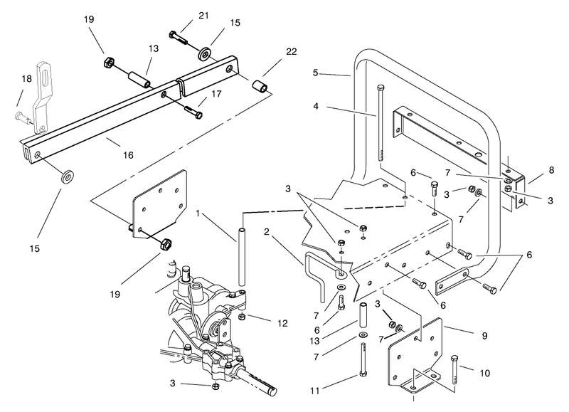 Stand Bar Assembly