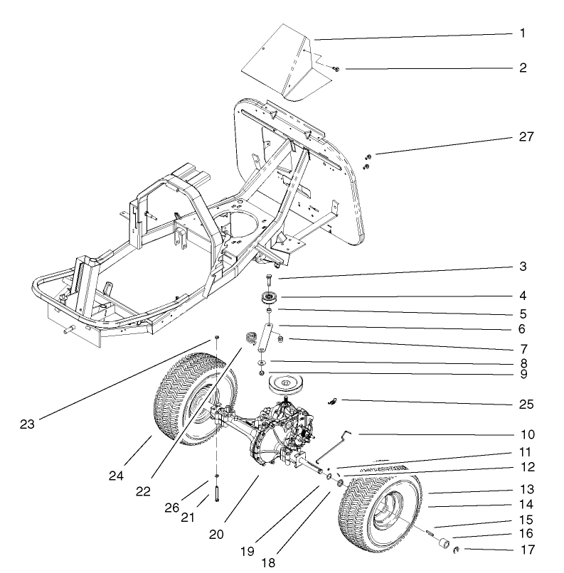 Rear Wheel Assembly