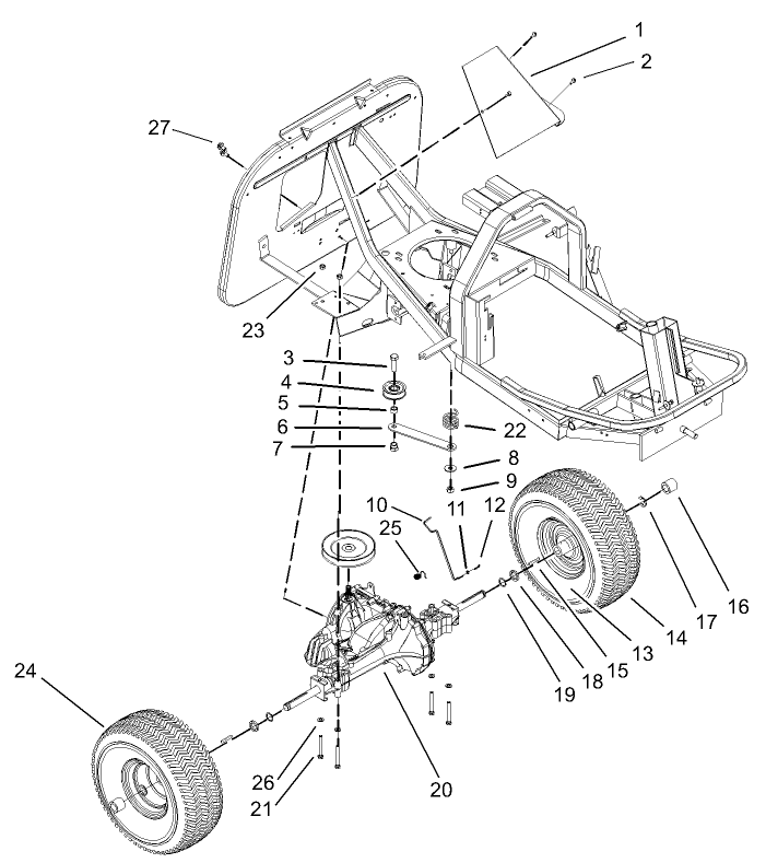 Rear Wheel Assembly
