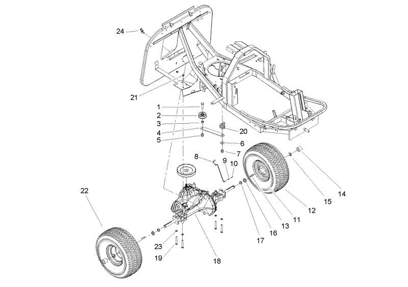 Rear Wheel and Transmission Assembly.gif