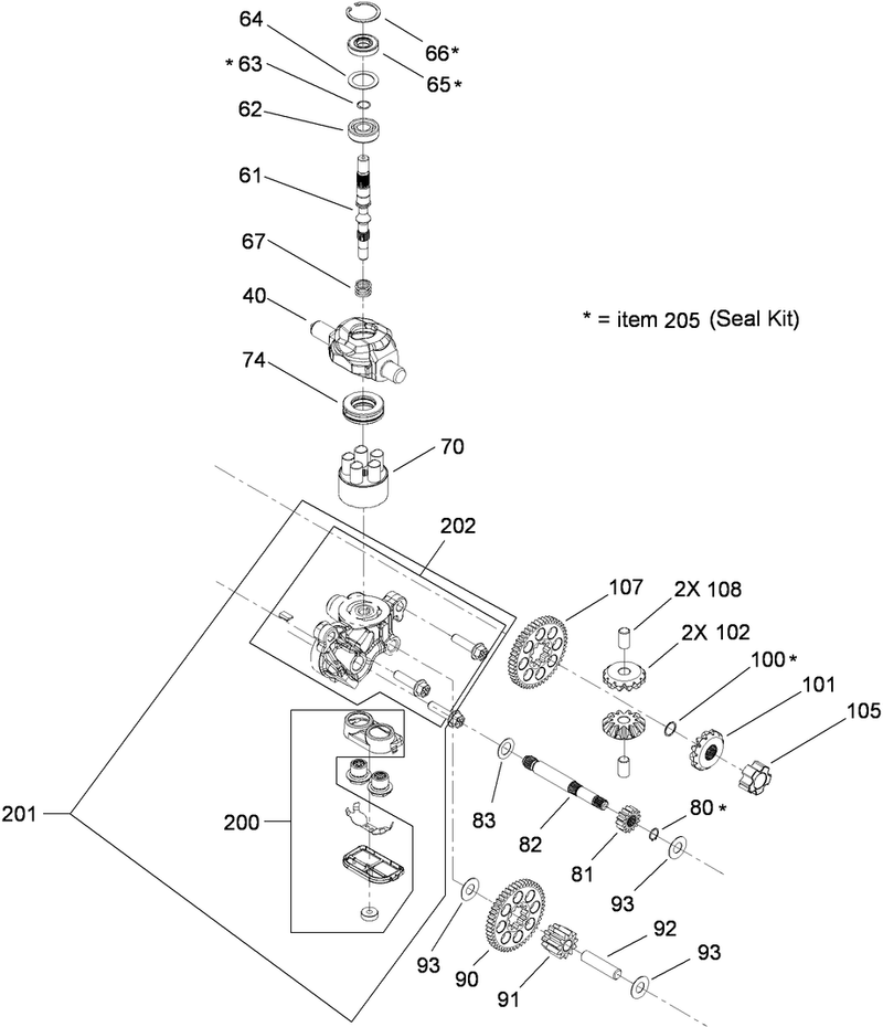 Center Section Assembly Transmission No 114 3192