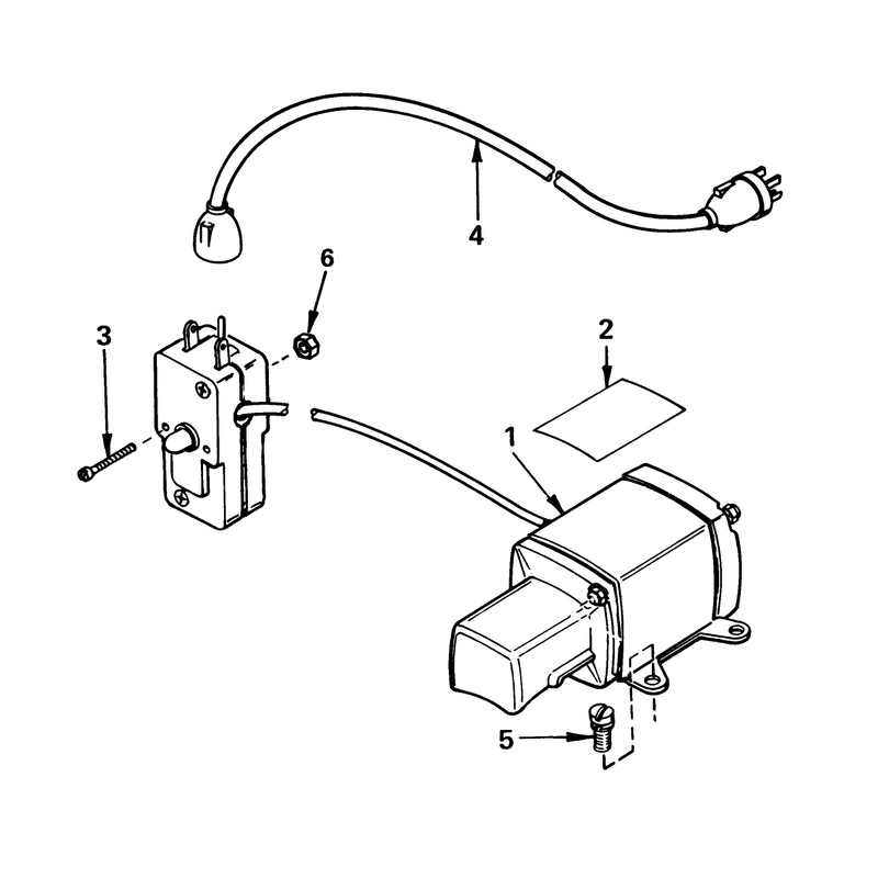 Starter Motor Kit-Model 23-3790 (for Snowthrowers Model No. 38040)