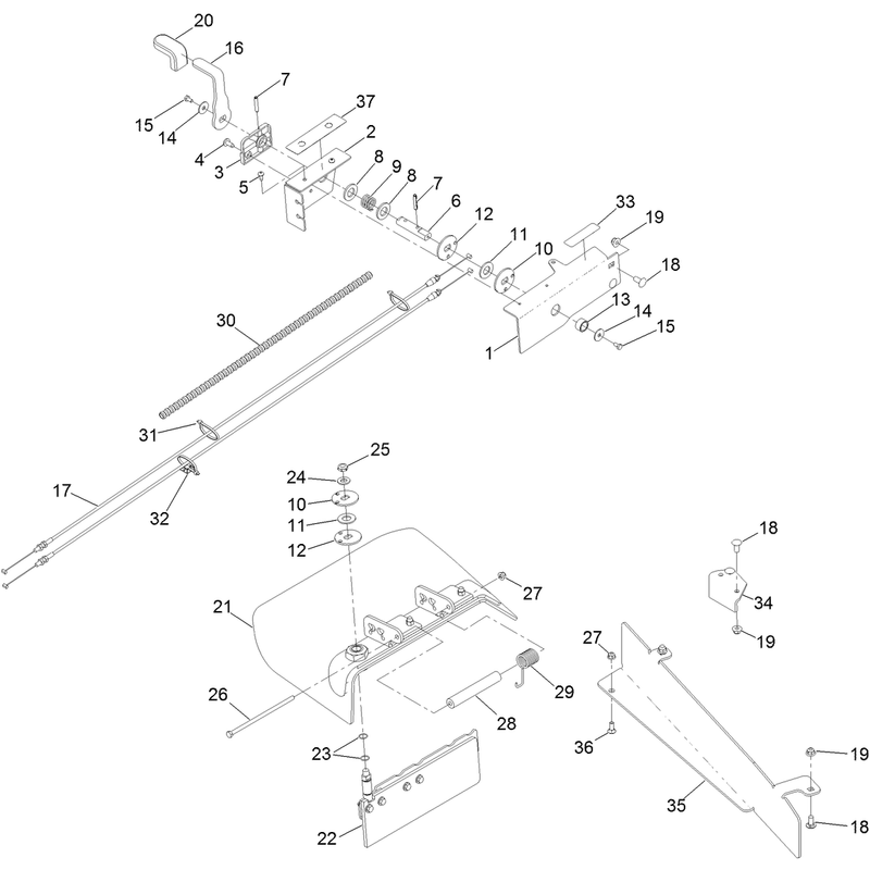 Gate Chute Assembly No 144-6572