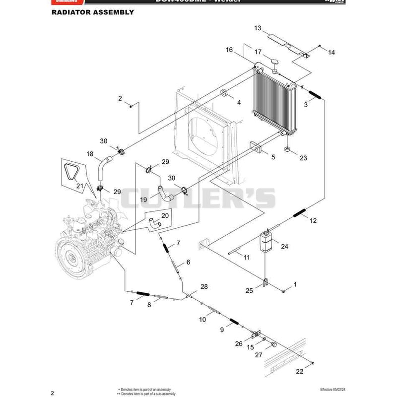RADIATOR ASSEMBLY