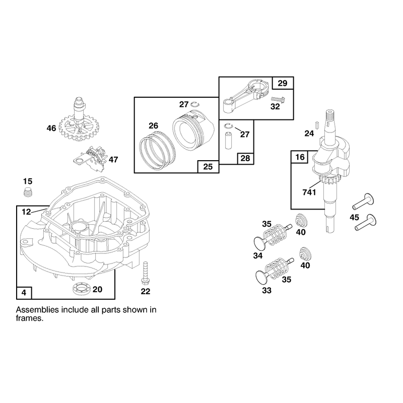 Engine Briggs and Stratton Model 12h802-0658-01