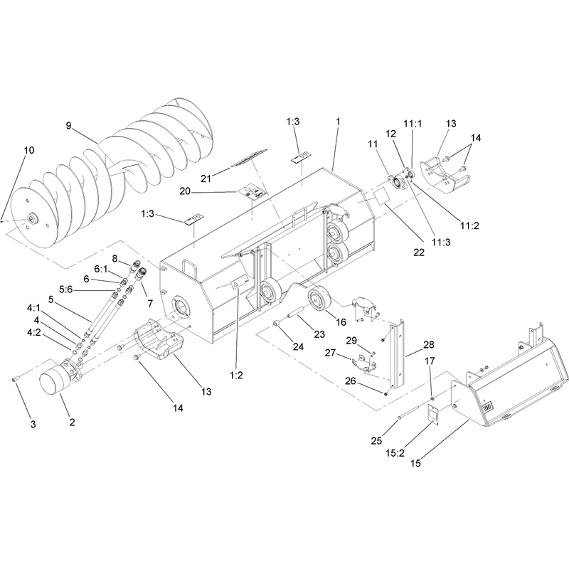 Trench Filler Assembly