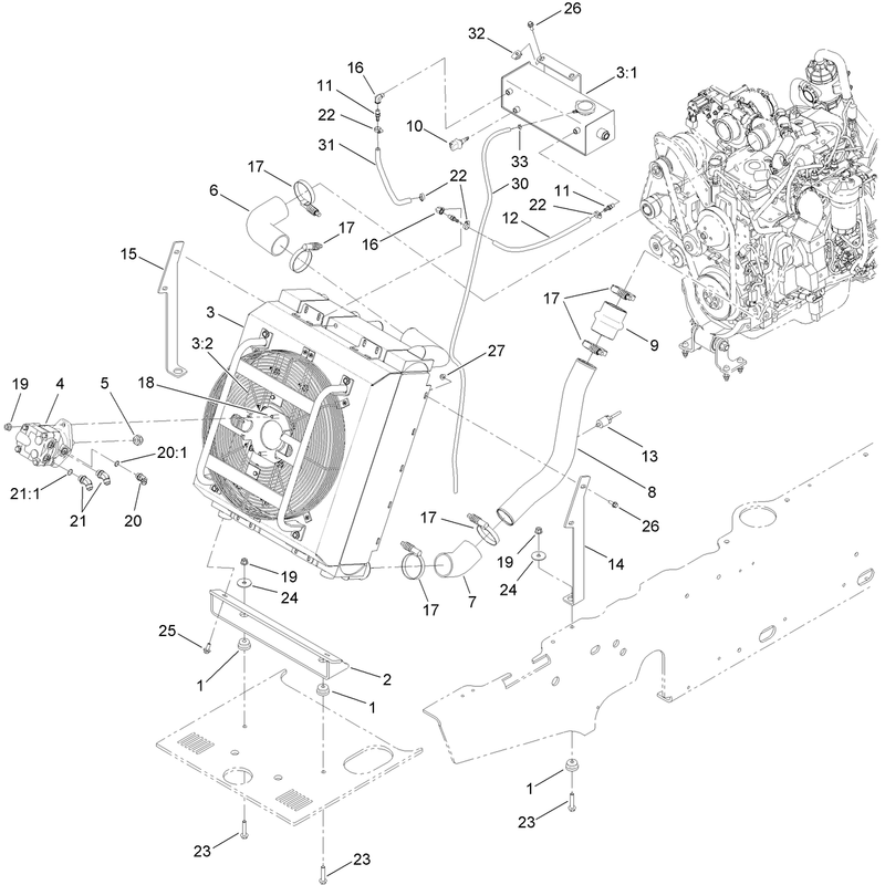 Cooling System Assembly