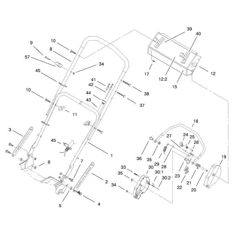 Handle and Control Assembly
