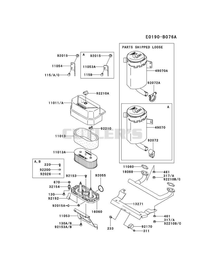 AIR-FILTER/MUFFLER
