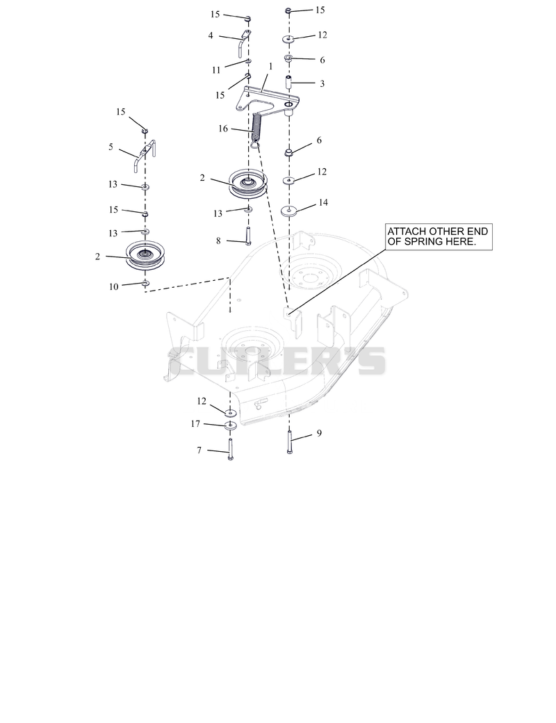Idlers and Sheaves - 34"