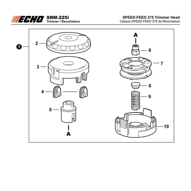 SPEED-FEED 375 Trimmer Head