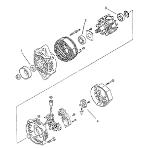 Alternator Assembly No 99-9209