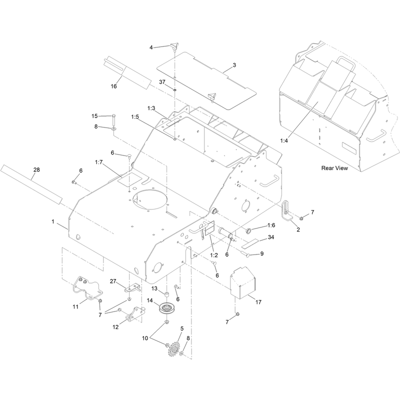 Engine Frame Assembly