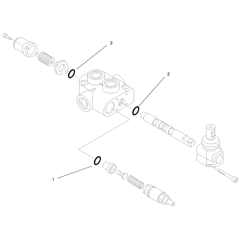Hydraulic Valve Assembly No 98-4730