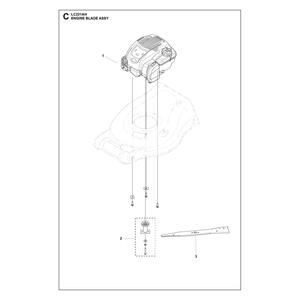 ENGINE AND CUTTING EQUIPMENT