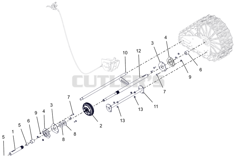 Track Axles