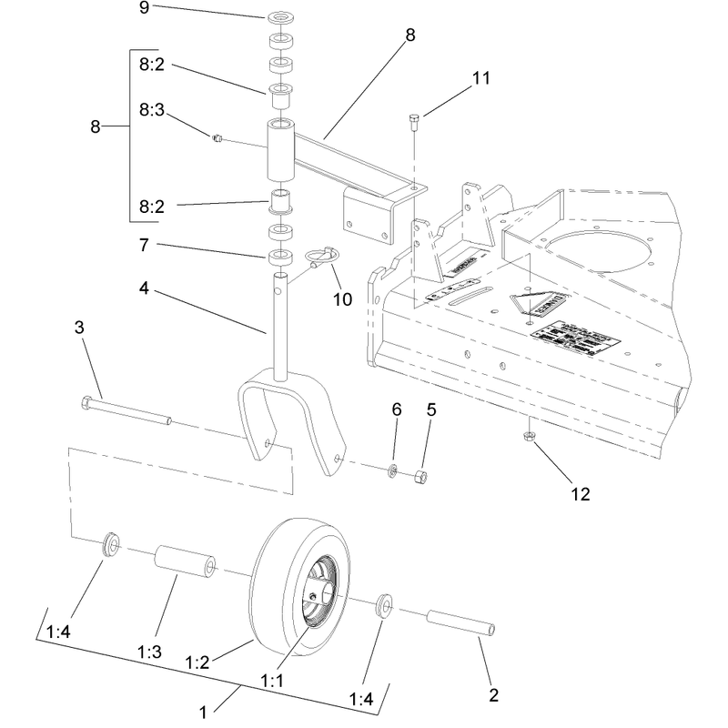 Castor Assembly
