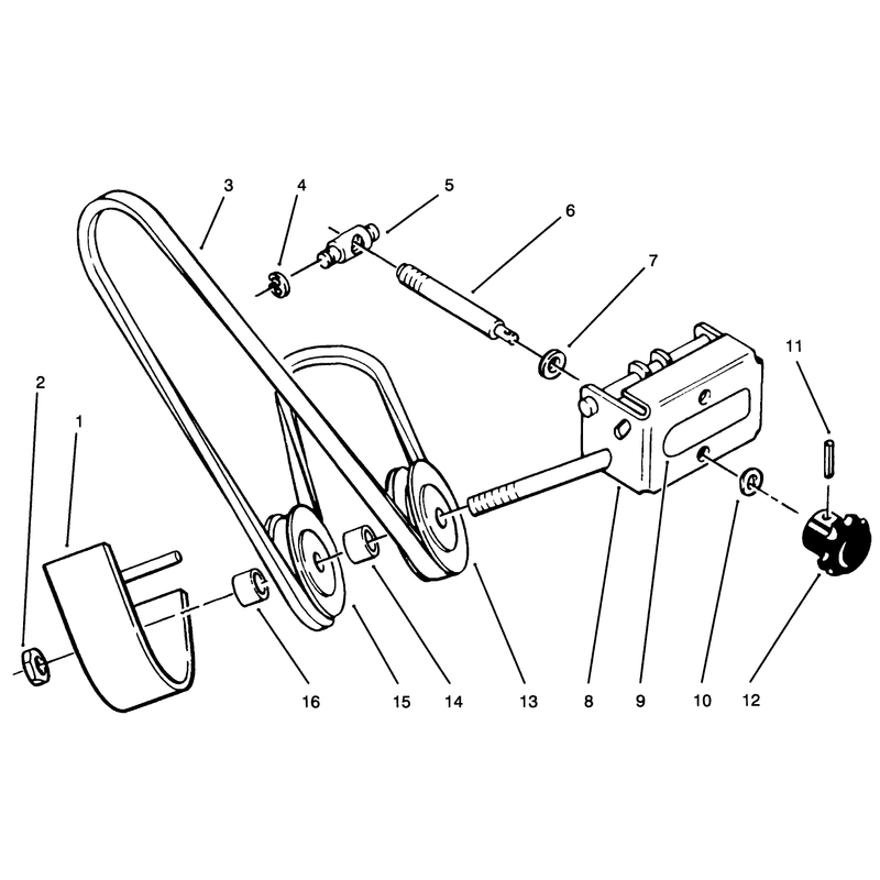 Deck Drive Belt Attachment
