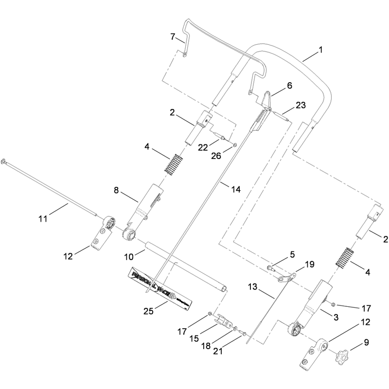 Upper Handle Assembly