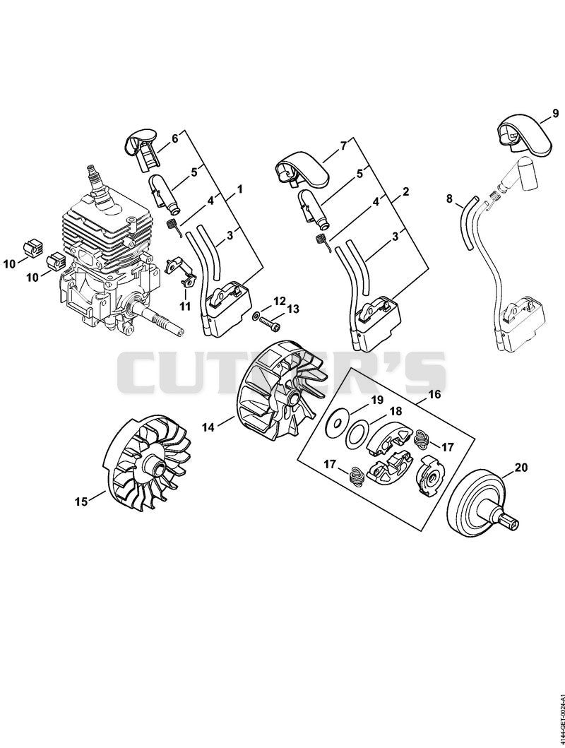 Ignition system, Clutch