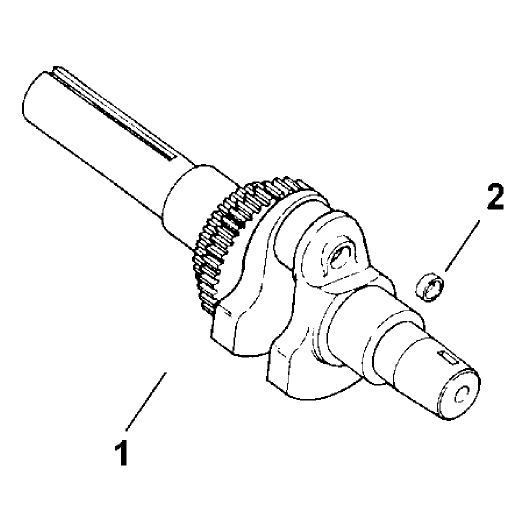 Crankshaft Model 73449 Only