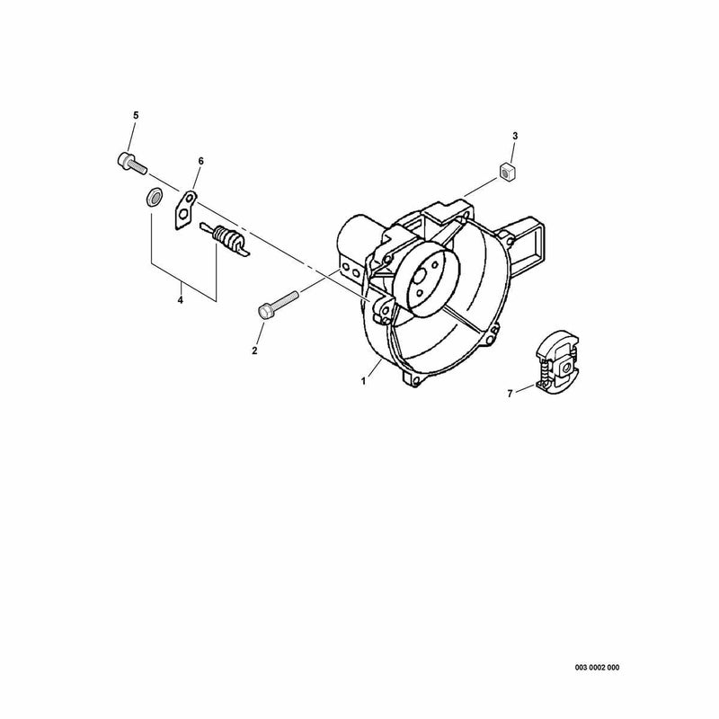 Fan Case, Clutch, Ignition Switch