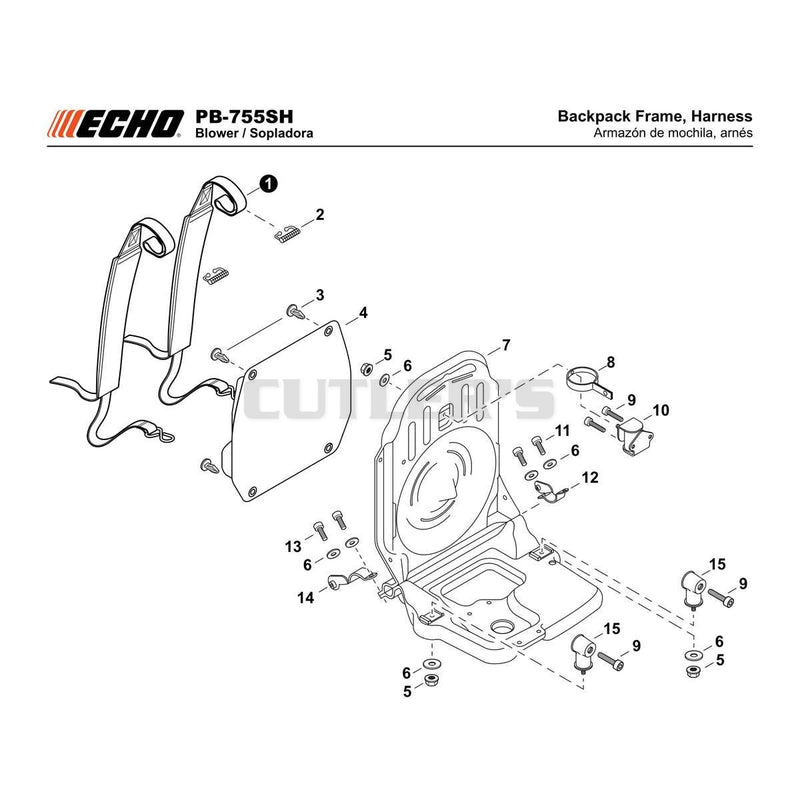 Backpack Frame, Harness