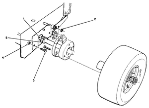 Axle Replacement Kit Wide Area Mowers