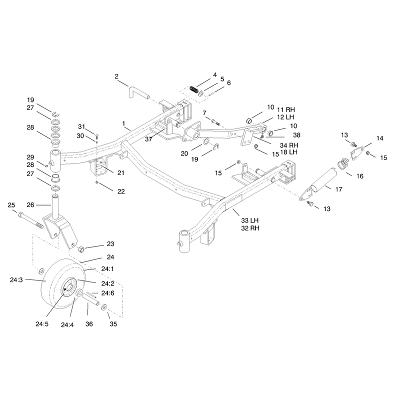 Carrier Frame Asm