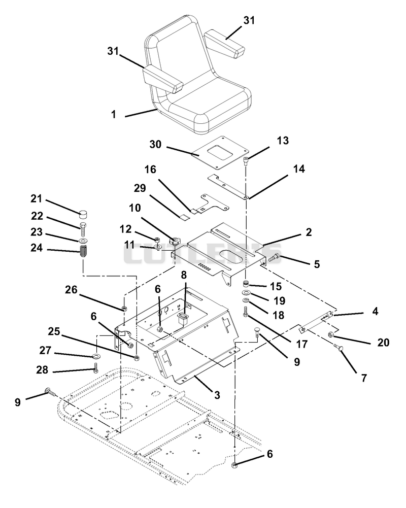 Seat And Seat Support