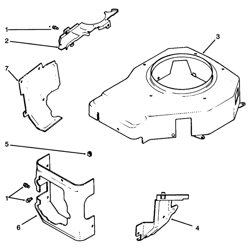 Blower Housing and Baffles