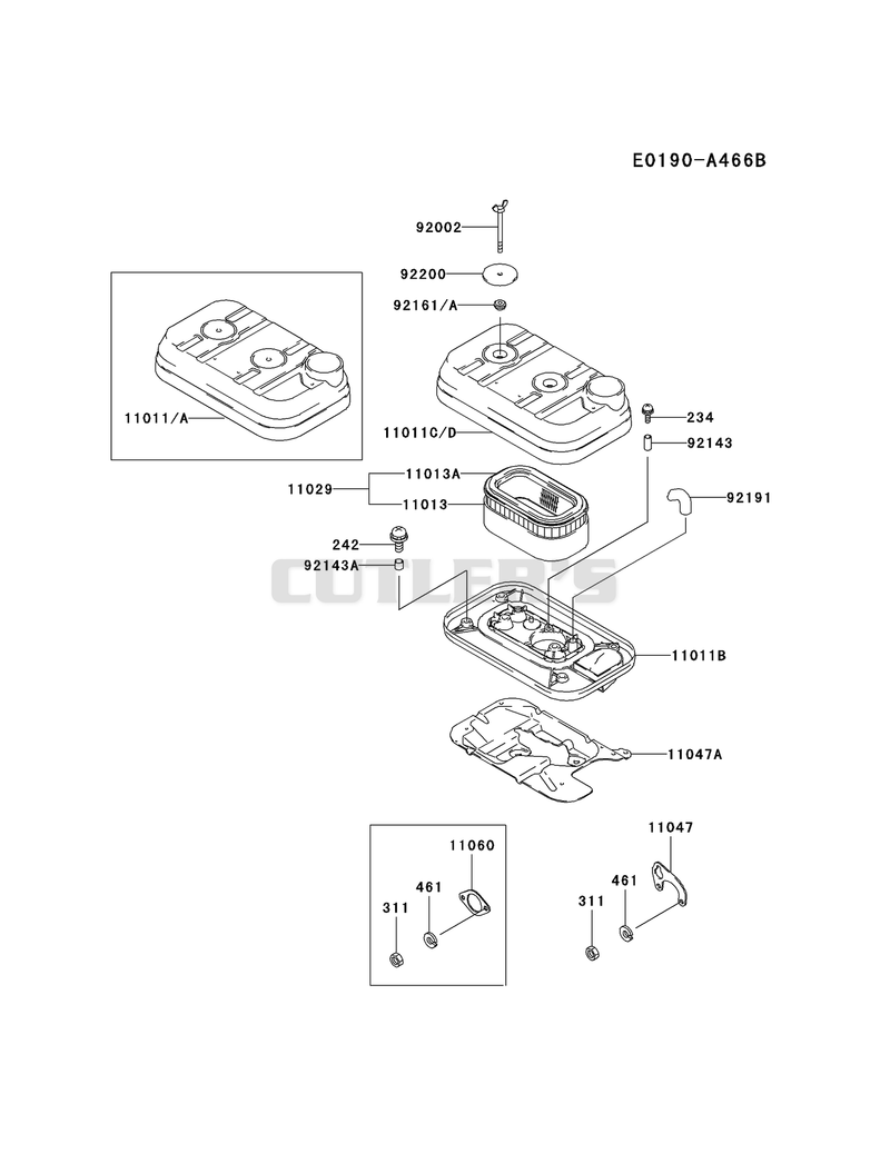 AIR-FILTER/MUFFLER