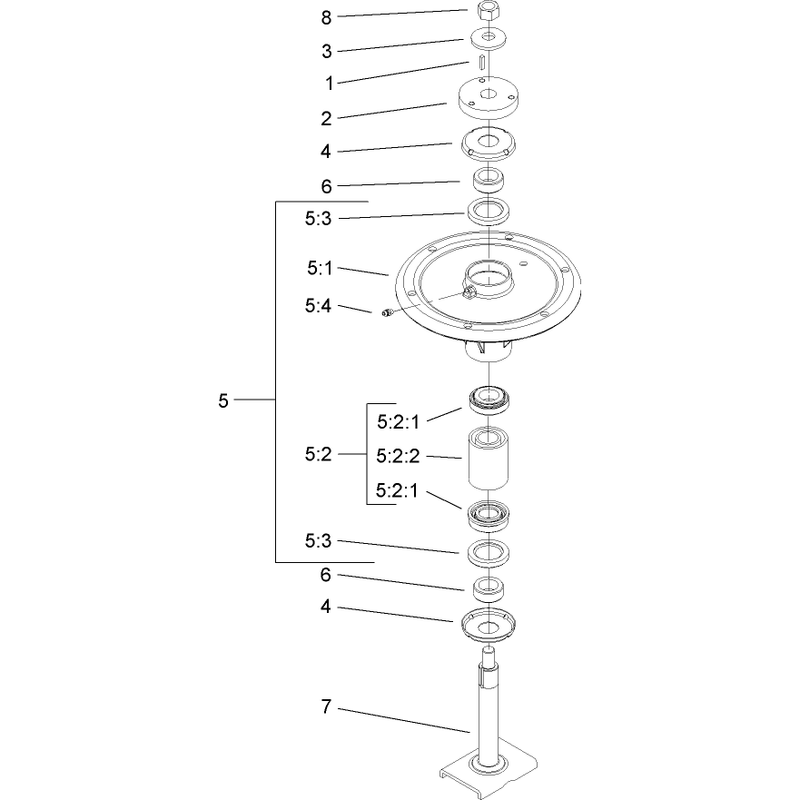 Spindle Assembly No 110-3933