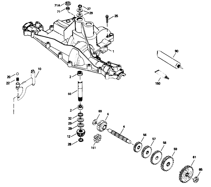 Peerless Transaxle Model No 915 020