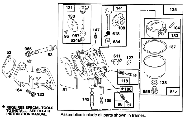 Engine Briggs and Stratton Model 286707 0453 01