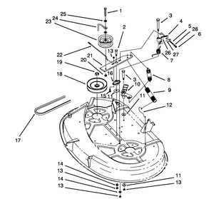 Brake Assembly 38in Cutting Unit