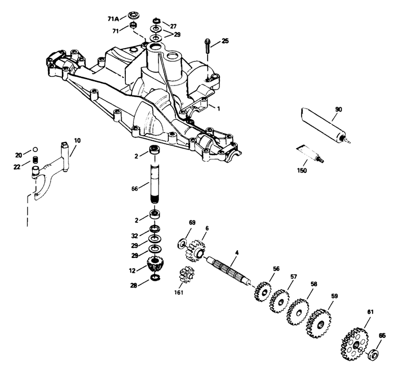 Peerless Transaxle Model No 915 020