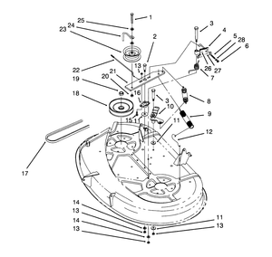 Brake Assembly 38in Cutting Unit
